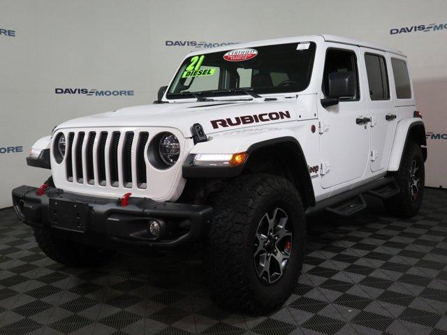 used 2021 Jeep Wrangler Unlimited car, priced at $46,882