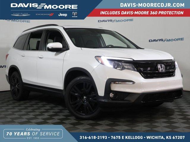 used 2021 Honda Pilot car, priced at $26,784
