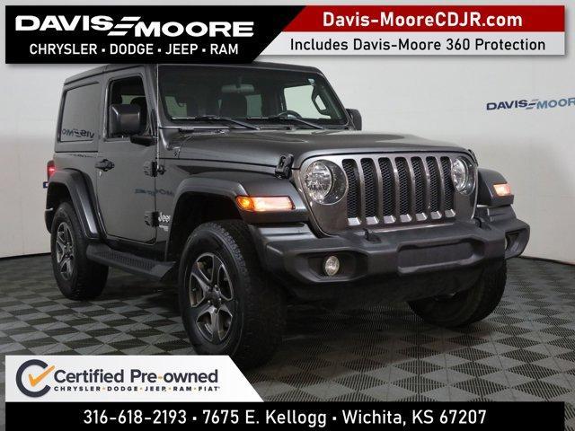 used 2018 Jeep Wrangler car, priced at $24,771