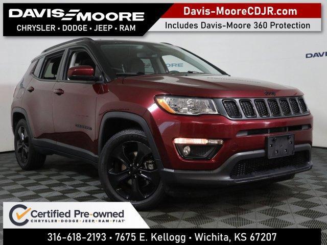 used 2021 Jeep Compass car, priced at $19,858