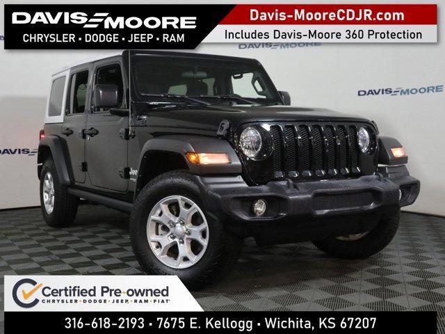 used 2021 Jeep Wrangler Unlimited car, priced at $32,995