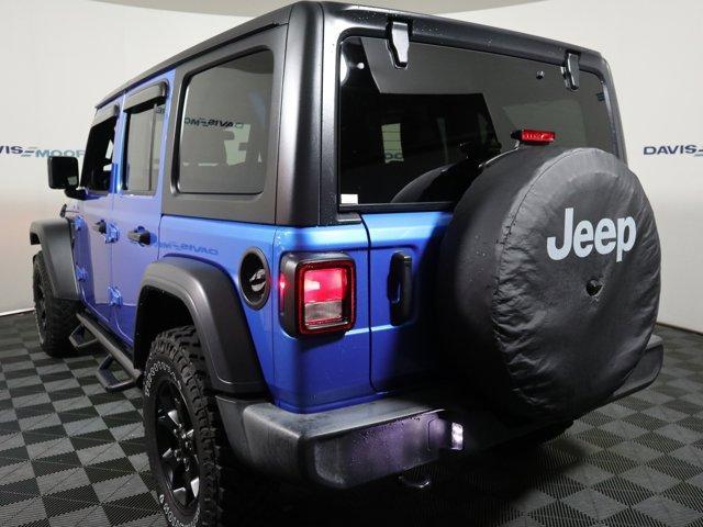used 2021 Jeep Wrangler Unlimited car, priced at $31,995