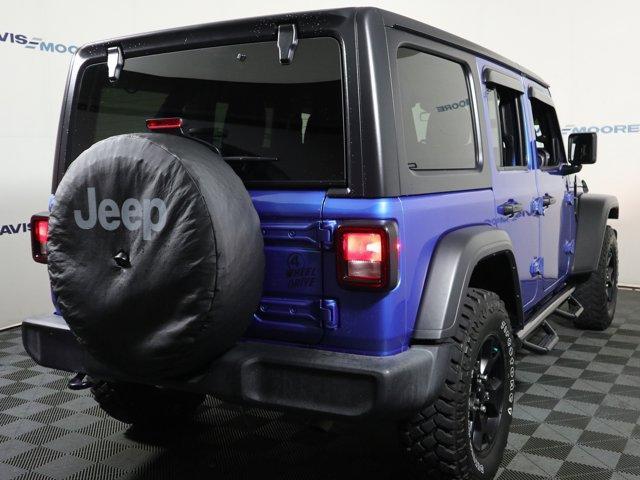used 2021 Jeep Wrangler Unlimited car, priced at $31,995