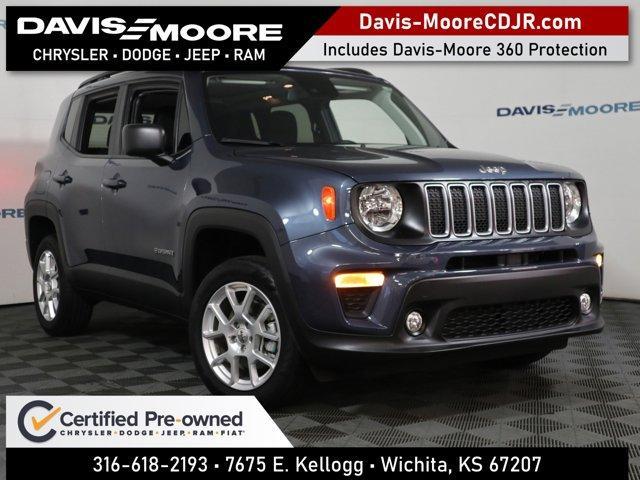 used 2023 Jeep Renegade car, priced at $23,479