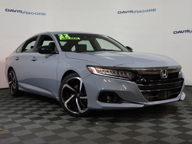 used 2022 Honda Accord car, priced at $25,512