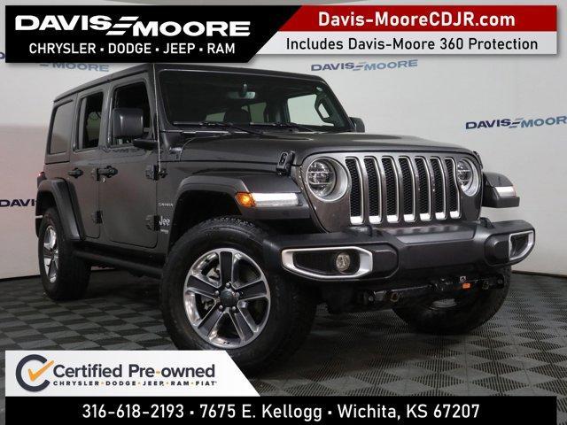 used 2021 Jeep Wrangler Unlimited car, priced at $34,970