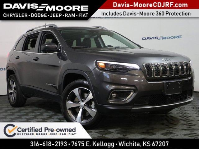 used 2021 Jeep Cherokee car, priced at $28,839