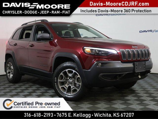 used 2020 Jeep Cherokee car, priced at $27,495