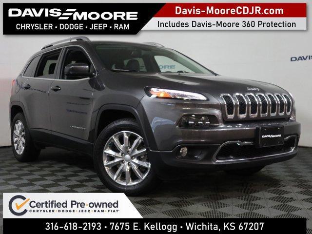 used 2017 Jeep Cherokee car, priced at $17,835