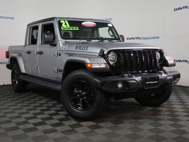 used 2021 Jeep Gladiator car, priced at $33,833