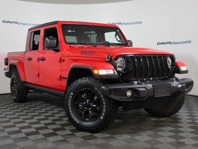 used 2021 Jeep Gladiator car, priced at $31,297