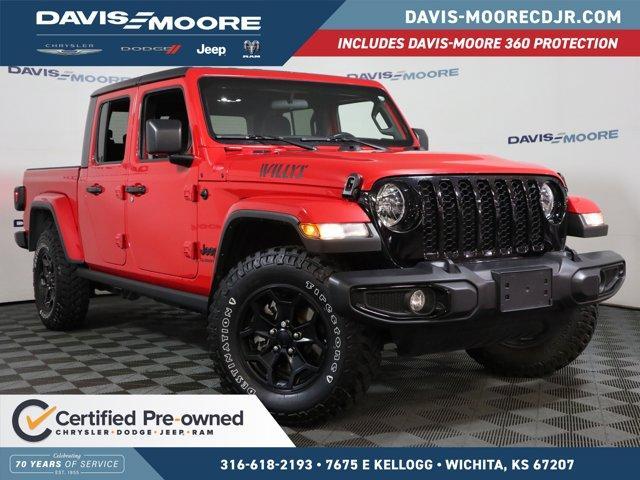 used 2021 Jeep Gladiator car, priced at $31,853