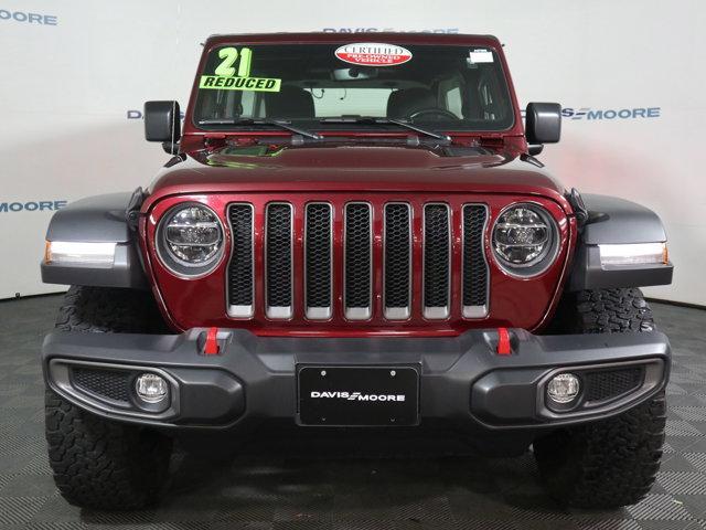 used 2021 Jeep Wrangler Unlimited car, priced at $41,983