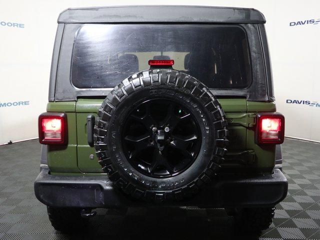 used 2021 Jeep Wrangler Unlimited car, priced at $33,687