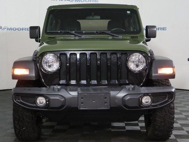 used 2021 Jeep Wrangler Unlimited car, priced at $33,687