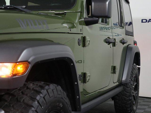 used 2021 Jeep Wrangler Unlimited car, priced at $33,687