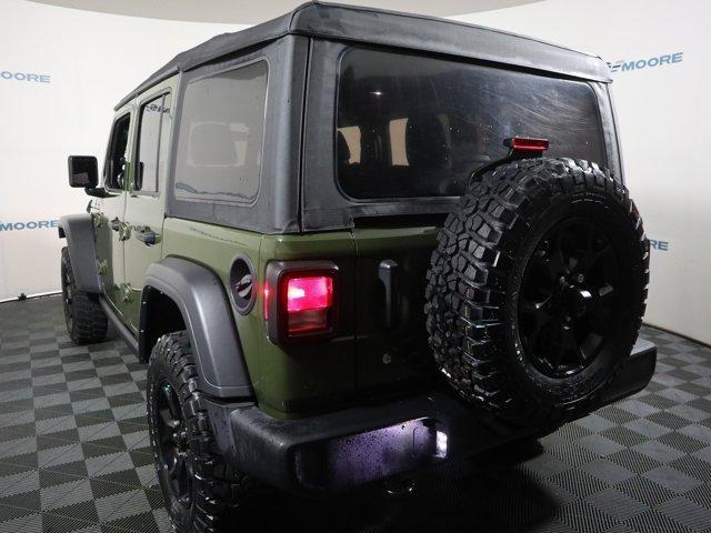 used 2021 Jeep Wrangler Unlimited car, priced at $33,687