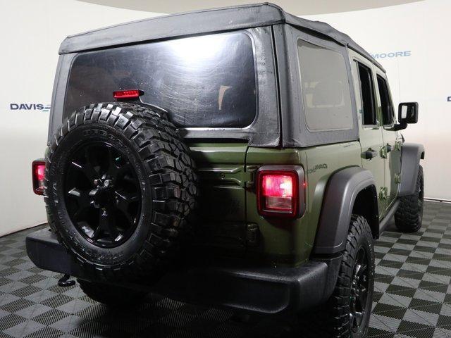 used 2021 Jeep Wrangler Unlimited car, priced at $33,687