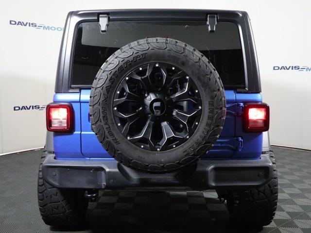 used 2022 Jeep Wrangler Unlimited car, priced at $32,915