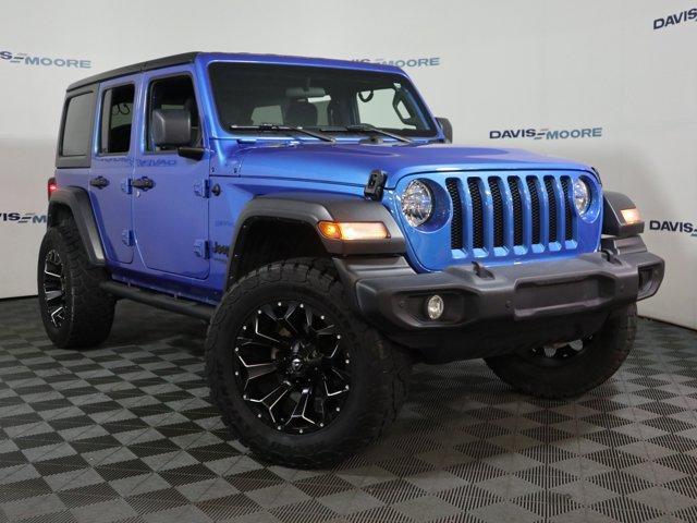 used 2022 Jeep Wrangler Unlimited car, priced at $32,915
