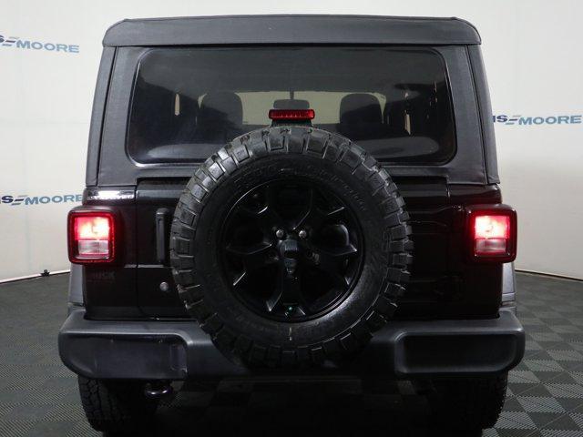 used 2021 Jeep Wrangler car, priced at $31,081