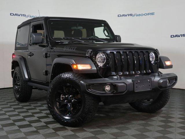 used 2021 Jeep Wrangler car, priced at $31,081