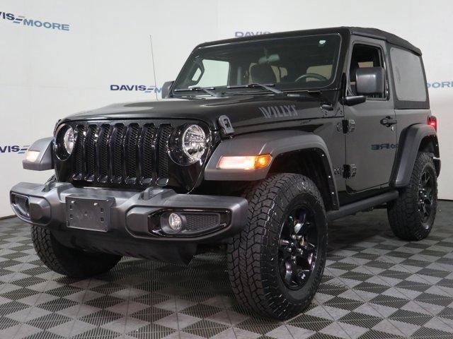 used 2021 Jeep Wrangler car, priced at $31,081