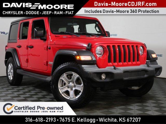 used 2019 Jeep Wrangler Unlimited car, priced at $31,217