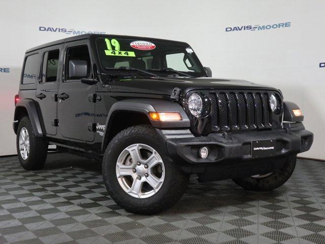 used 2019 Jeep Wrangler Unlimited car, priced at $28,323