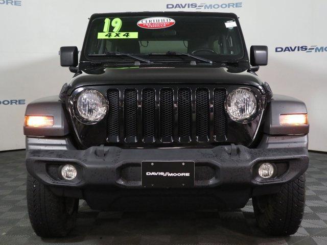 used 2019 Jeep Wrangler Unlimited car, priced at $28,323