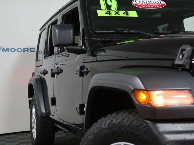 used 2019 Jeep Wrangler Unlimited car, priced at $28,323