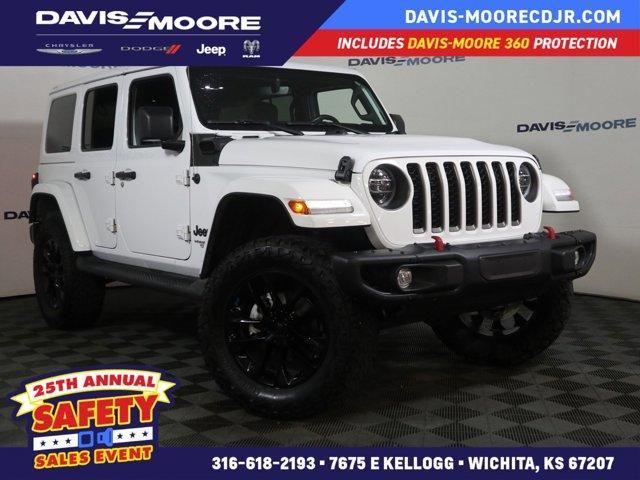 used 2021 Jeep Wrangler Unlimited car, priced at $32,855