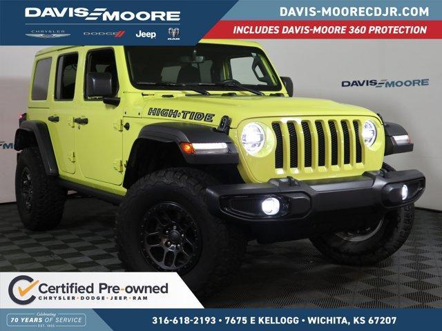 used 2022 Jeep Wrangler Unlimited car, priced at $43,995