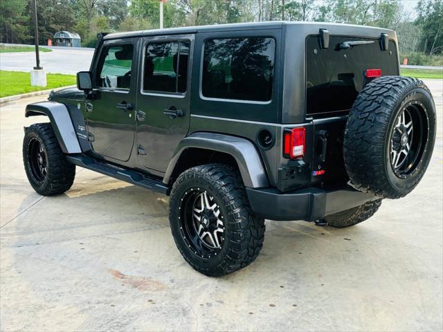 used 2018 Jeep Wrangler JK Unlimited car, priced at $19,799