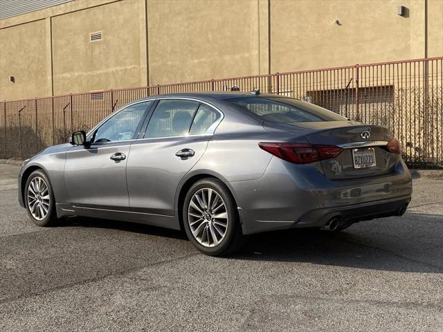 used 2022 INFINITI Q50 car, priced at $25,400