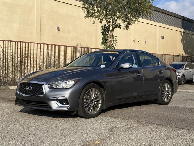 used 2022 INFINITI Q50 car, priced at $25,400