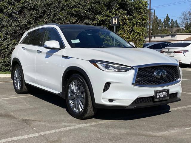 new 2025 INFINITI QX50 car, priced at $47,942