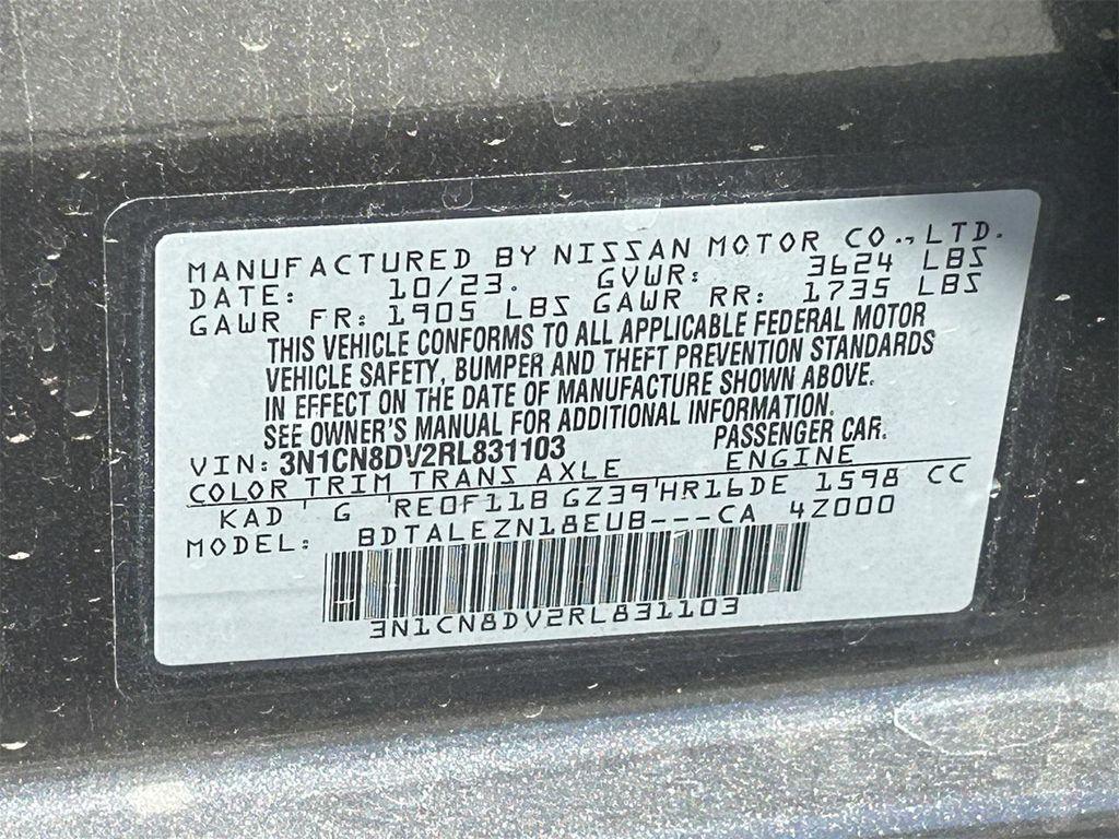 used 2024 Nissan Versa car, priced at $17,991
