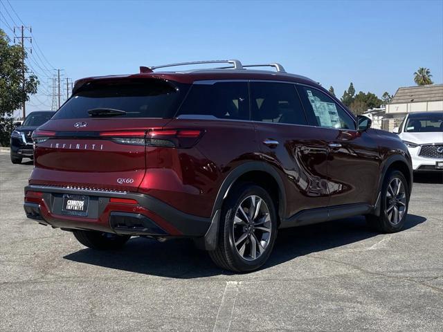 new 2025 INFINITI QX60 car, priced at $58,002