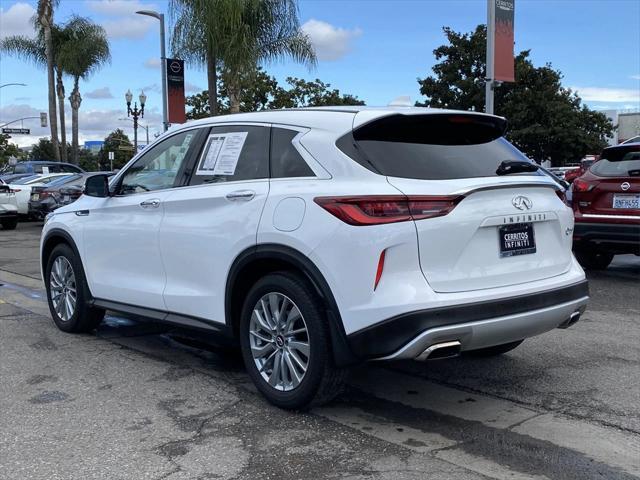 used 2023 INFINITI QX50 car, priced at $32,999