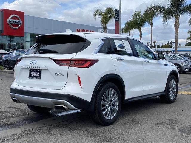 used 2023 INFINITI QX50 car, priced at $32,999