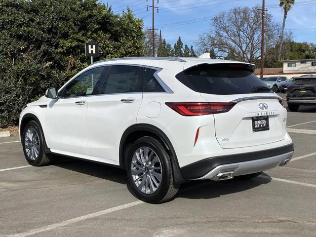 new 2025 INFINITI QX50 car, priced at $48,182