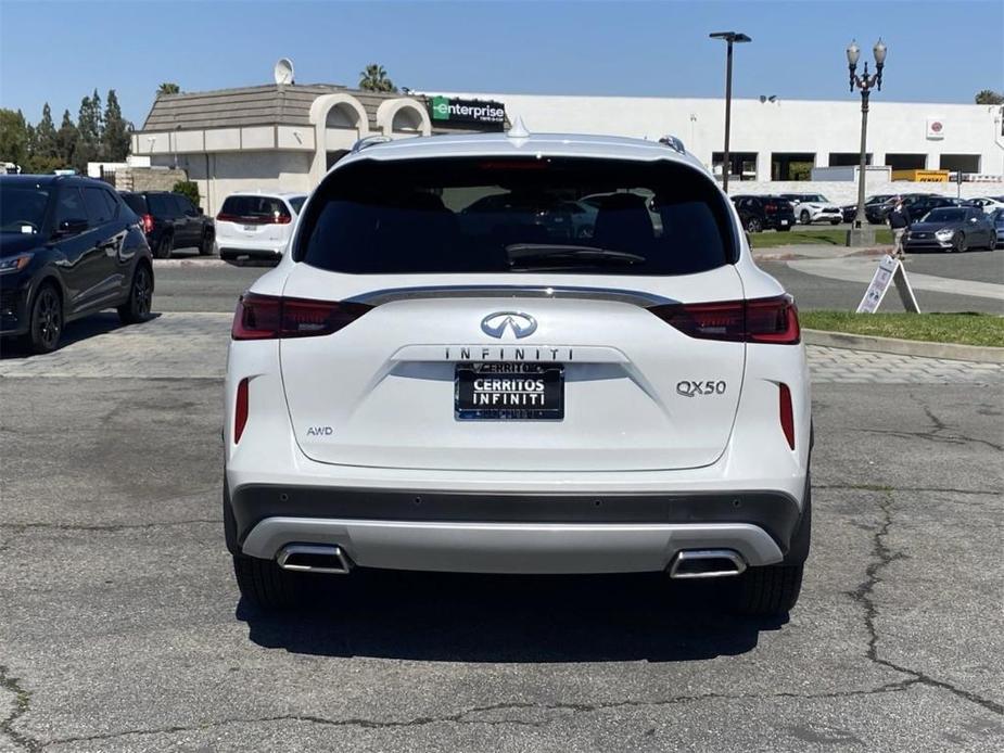 new 2024 INFINITI QX50 car, priced at $47,614