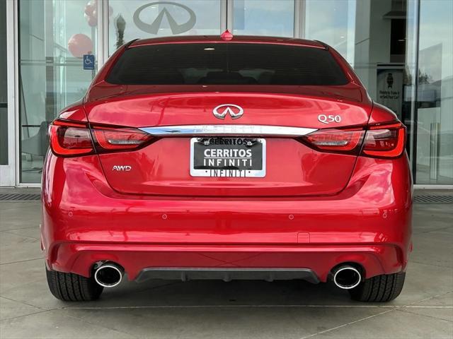 new 2024 INFINITI Q50 car, priced at $43,290