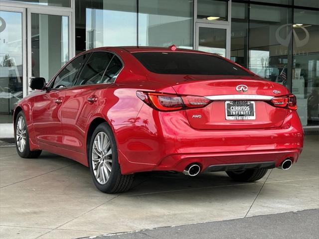 new 2024 INFINITI Q50 car, priced at $43,290