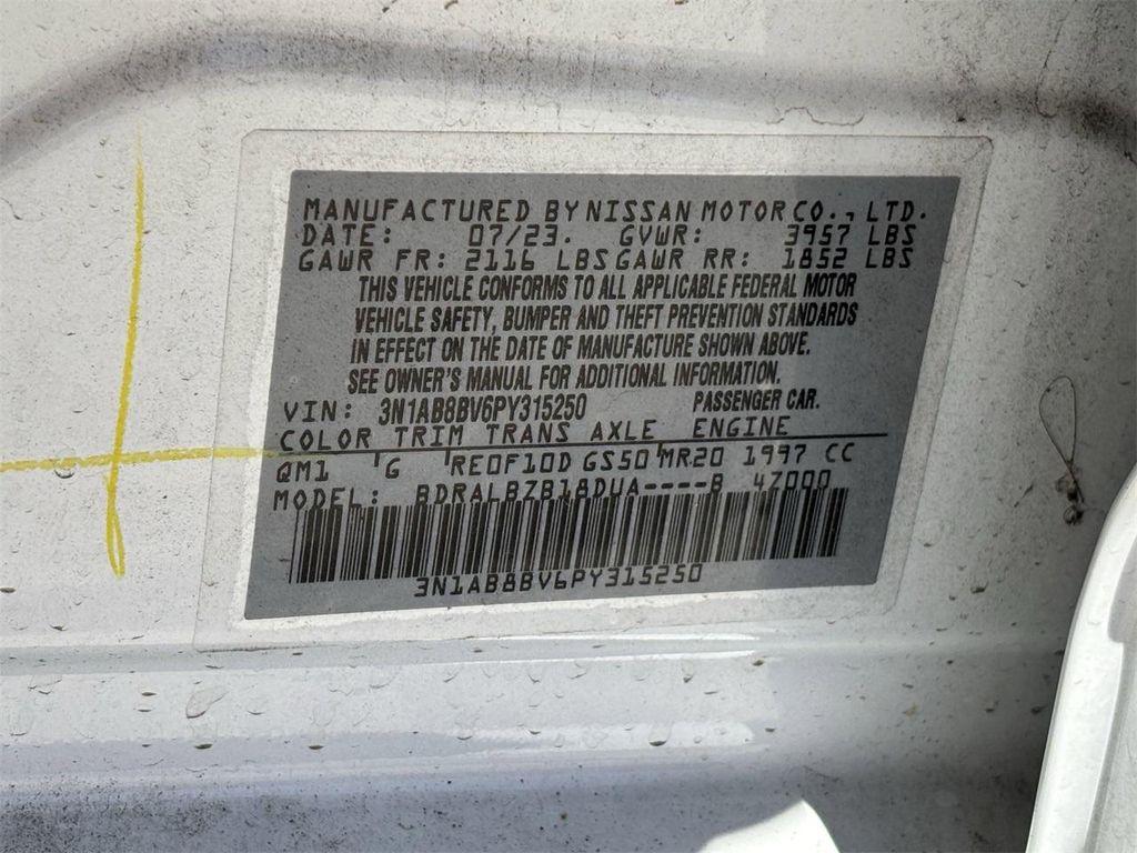 used 2023 Nissan Sentra car, priced at $18,491
