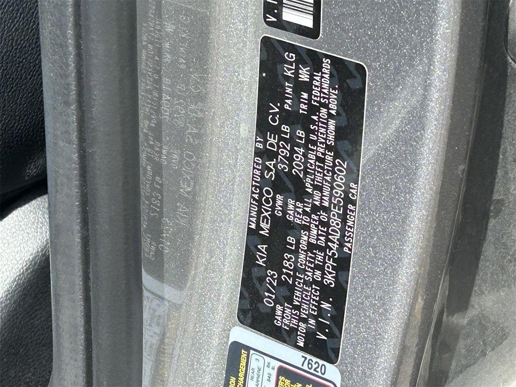used 2023 Kia Forte car, priced at $17,791