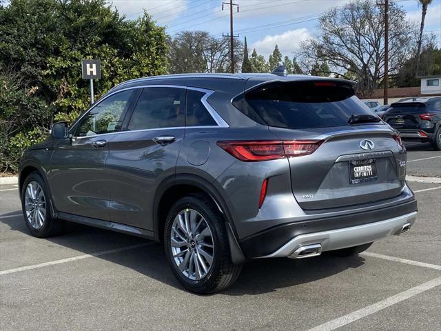 new 2025 INFINITI QX50 car, priced at $47,318