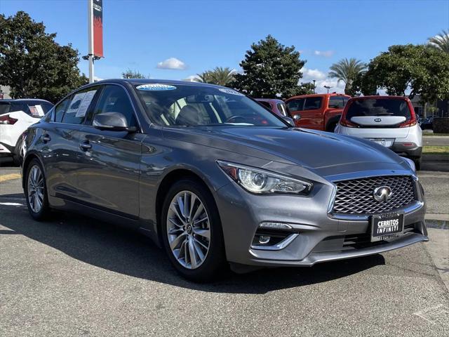 used 2022 INFINITI Q50 car, priced at $26,399