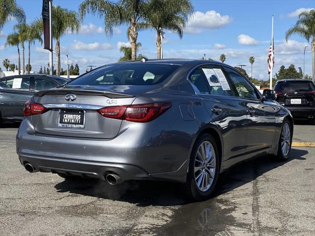 used 2022 INFINITI Q50 car, priced at $26,399